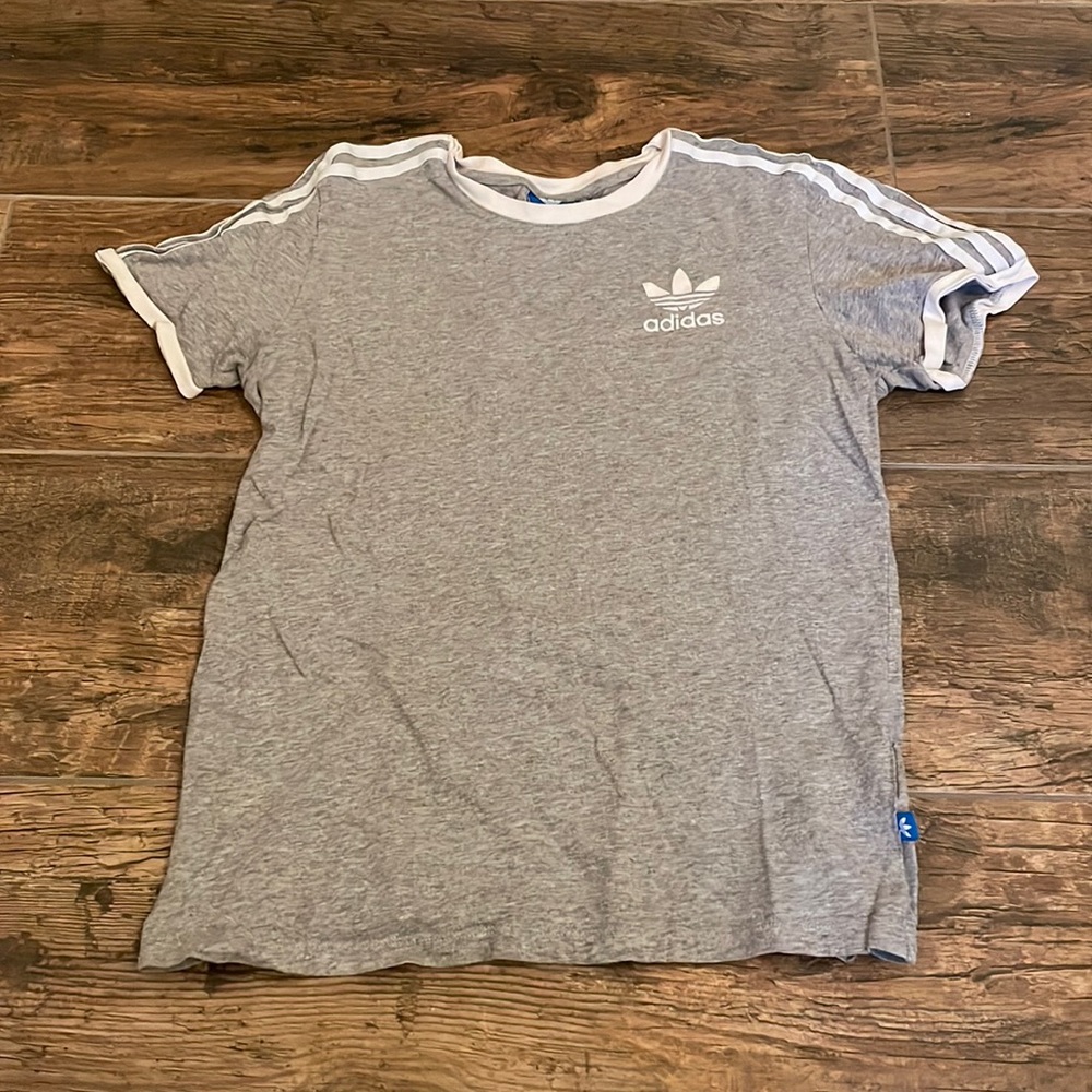 Gray Adidas Top